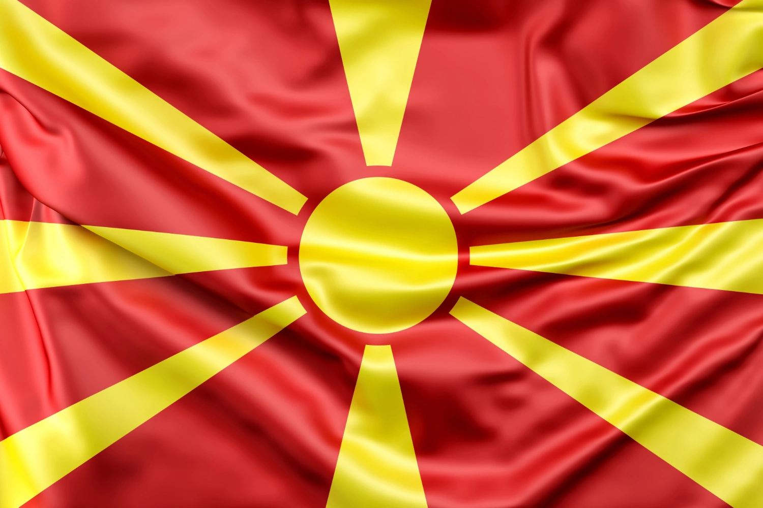Flag of North Macedonia